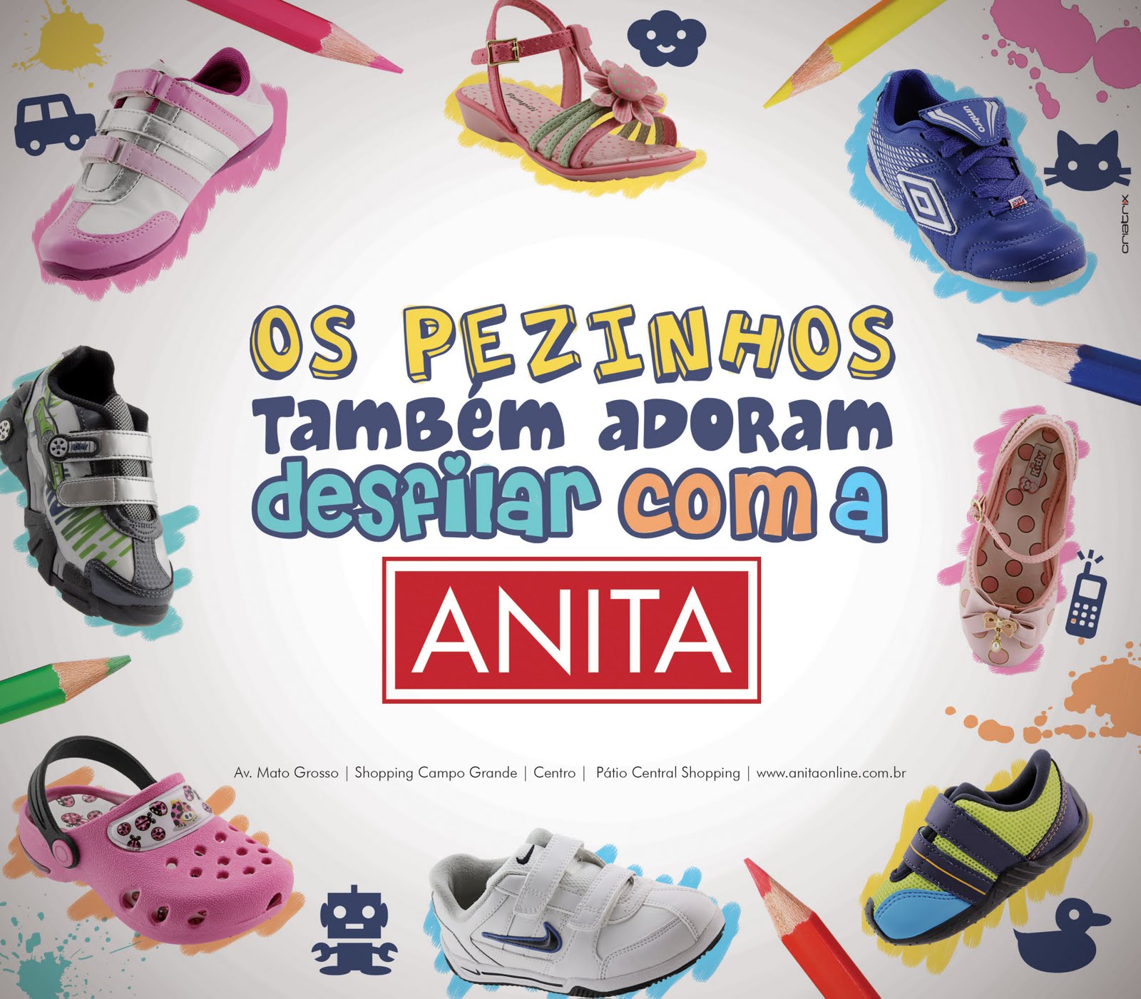anita calçados shopping campo grande