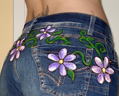 Calça Jeans Feminina Customizada: Fotos, Como Fazer