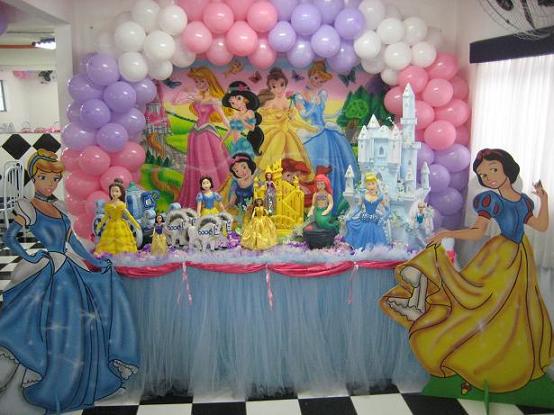 Festas das Princesas, Aniversários, Decoração e Acessórios de Festas