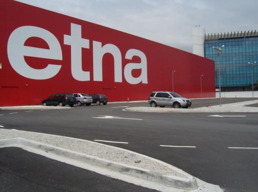 Site Etna móveis - www.etna.com.br