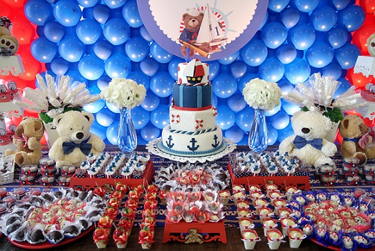 Decoração Estilo Marinheiro para Festa Infantil – Dicas, Fotos