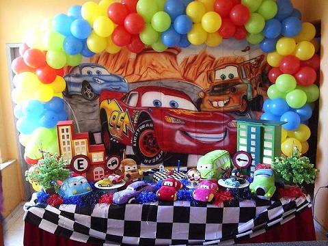 Decoração para Festa: Tema Carros