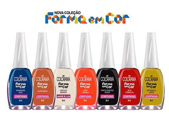 Esmaltes Colorama Moda 2013: Primavera-Verão