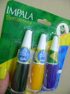 Esmaltes Impala Cores do Brasil – Copa do Mundo 2010