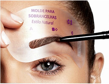 Molde para Sobrancelhas Femininas – Dicas