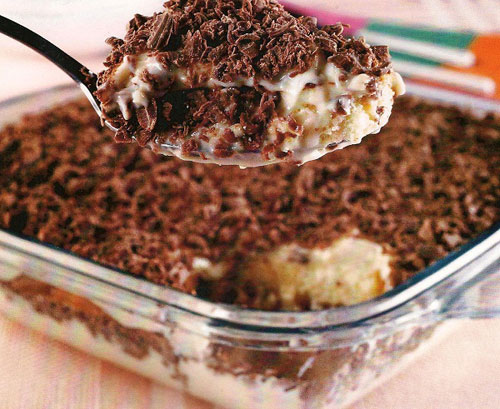 Receita de Pavê de Chocolate Simples e Fácil