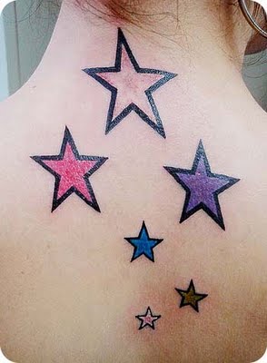 Tatuagens de Estrelas Femininas – Fotos