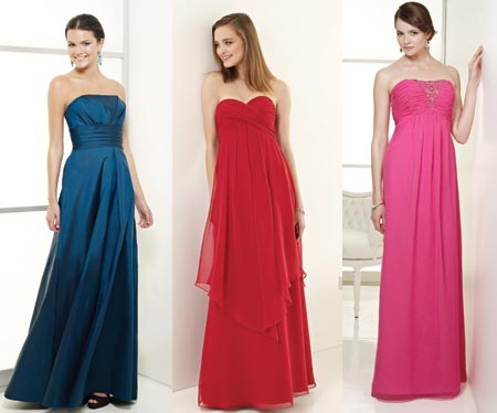 Vestidos para Madrinhas de Casamento 2012